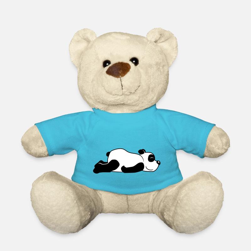 Panda Baer Suess - Teddy - Atollblau