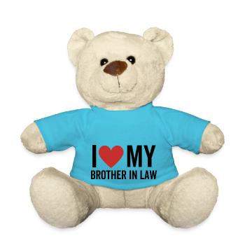 Ich liebe meinen Schwager - Teddy - Atollblau - Vorne