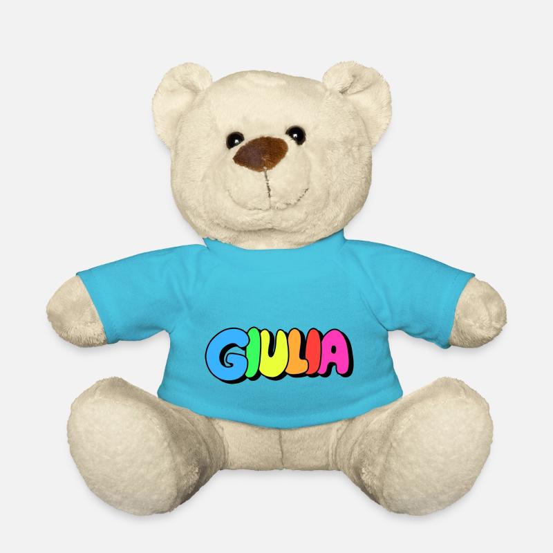 Giulia - Teddy Bear - atoll blue