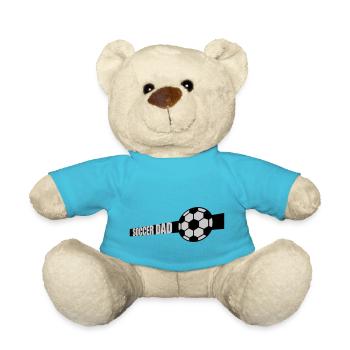 Sport Design Soccer Dad - Teddy - Atollblau - Vorne