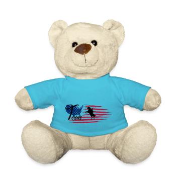 Texas - Teddy Bear - atoll blue - Front