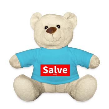 Latein - Teddy - Atollblau - Vorne