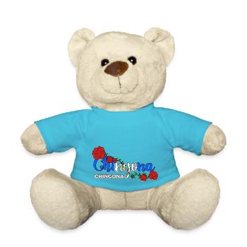 Guatemala Guatemalan Flagge DNA I Geschenk - Teddy - Atollblau - Vorne