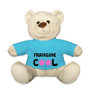 frangine cool - Nounours - bleu outremer - Devant