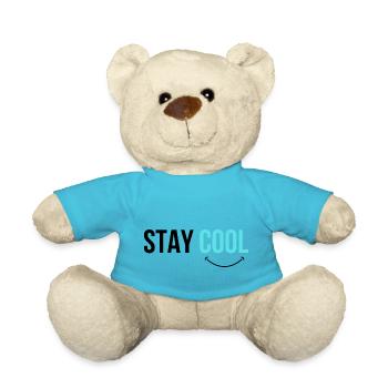 STAY COOL - Teddy Bear - atoll blue - Front