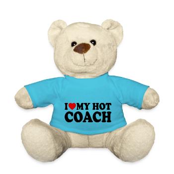 I love my hot coach - Nounours - bleu outremer - Devant