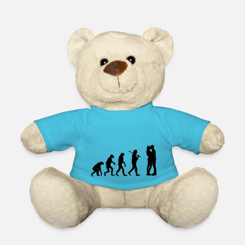 The Evolution of Love - Teddy Bear - atoll blue