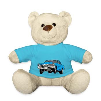 dragster blue - Teddy - Atollblau - Vorne