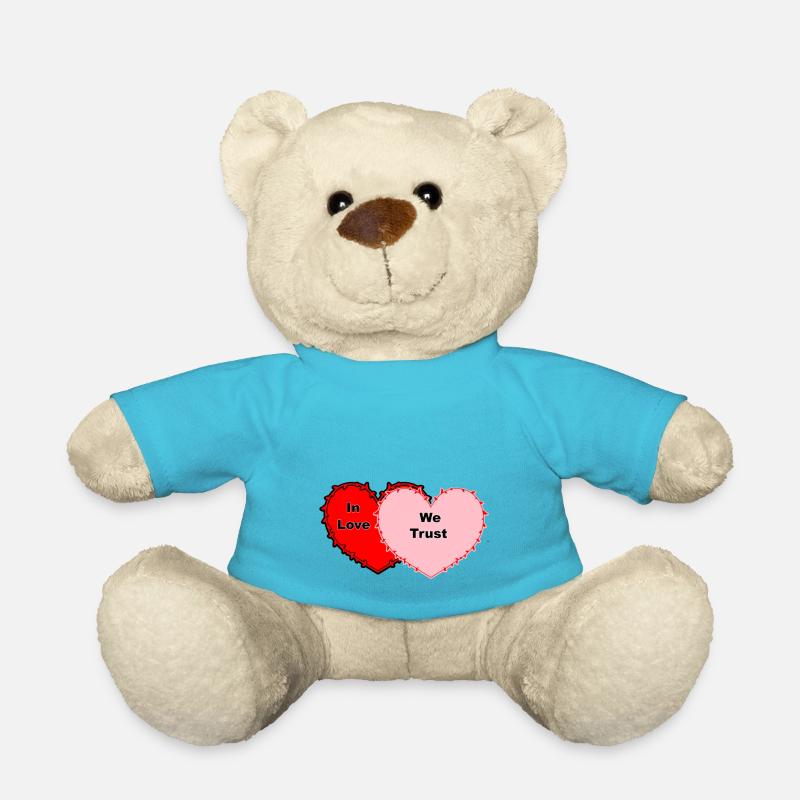 In Love We Trust... - Nounours - bleu outremer
