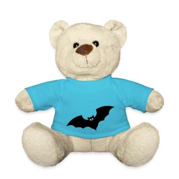 chauve-souris - Nounours - bleu outremer - Devant