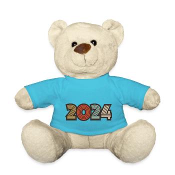 2024 rétro vintage - Nounours - bleu outremer - Devant