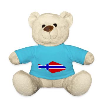 Heilbutt Norwegen - Teddy - Atollblau - Vorne
