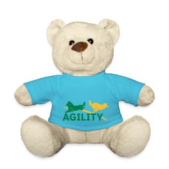 Agility - Teddy Bear - atoll blue - Front