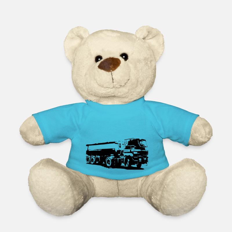 Camion - Nounours - bleu outremer
