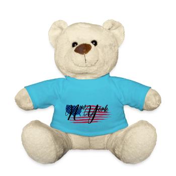 New York - Teddy - Atollblau - Vorne