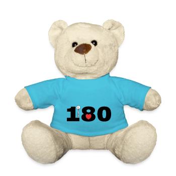 Love Darts 180 - Teddy Bear - atoll blue - Front