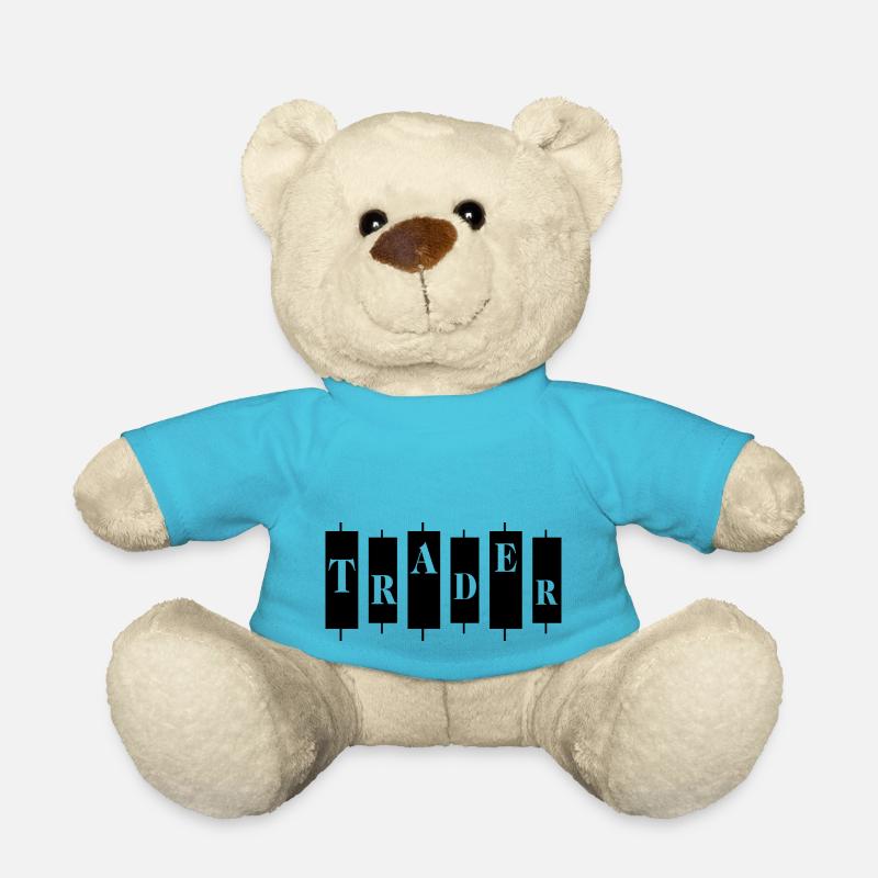 Bitcoin Trading Crypto Aktien - Teddy - Atollblau