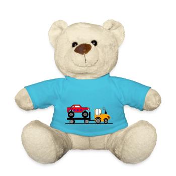 Traktor - Teddy - Atollblau - Vorne