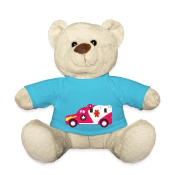 Deutsche Ambulanz - Teddy - Atollblau - Vorne