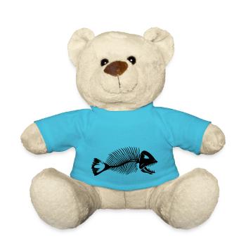 piranha - Nounours - bleu outremer - Devant
