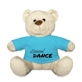 Dancing Dance Music - Teddy Bear - atoll blue - Front