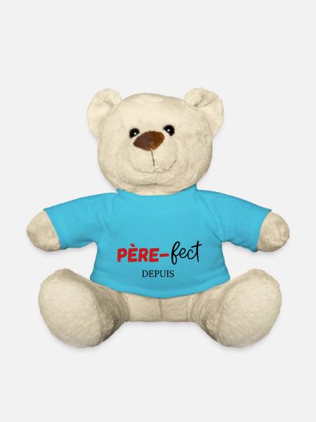 Père fect Depuis Personnalisé - Nounours - bleu outremer