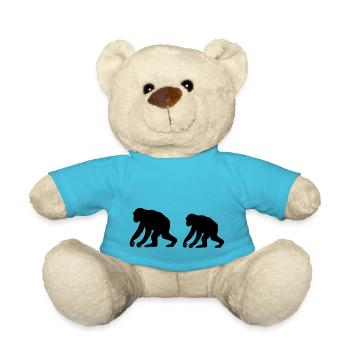 affen - Teddy - Atollblau - Vorne