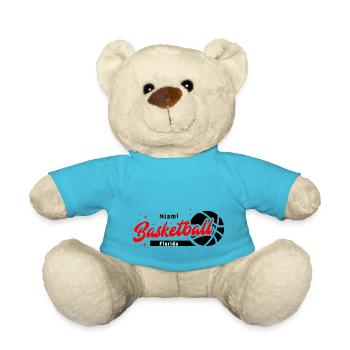 Basketball City - Miami - Teddy - Atollblau - Vorne