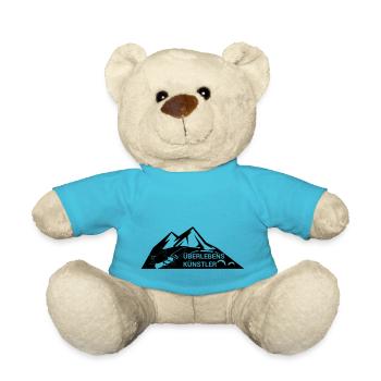 Survival-Ready #Überlebenskünstler - Teddy - Atollblau - Vorne