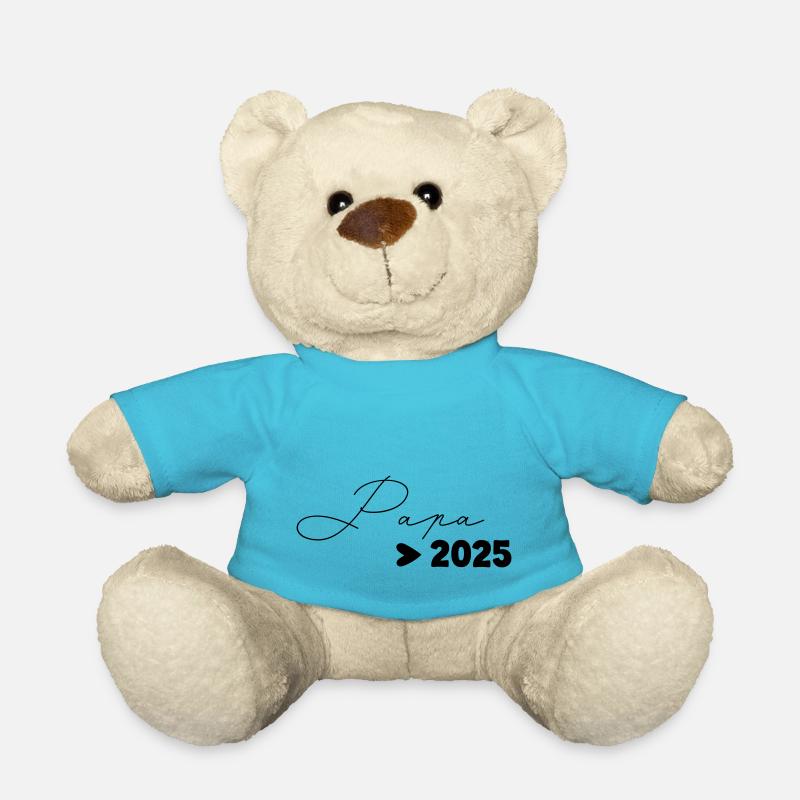 Papa 2025 - Nounours - bleu outremer