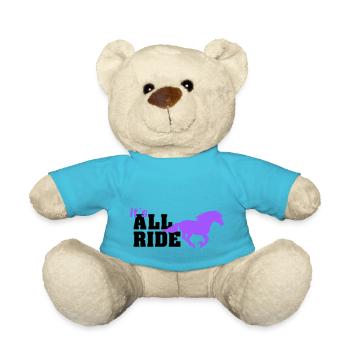 all ride - Teddy Bear - atoll blue - Front