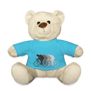 rennrad racing wheel vélo - Nounours - bleu outremer - Devant