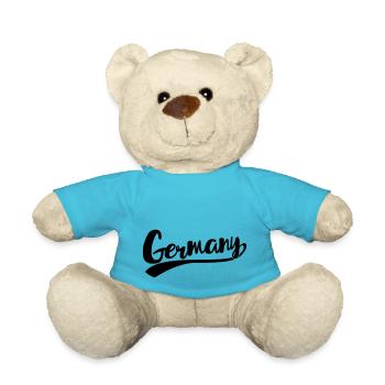 Allemagne - logo Allemagne - Nounours - bleu outremer - Devant