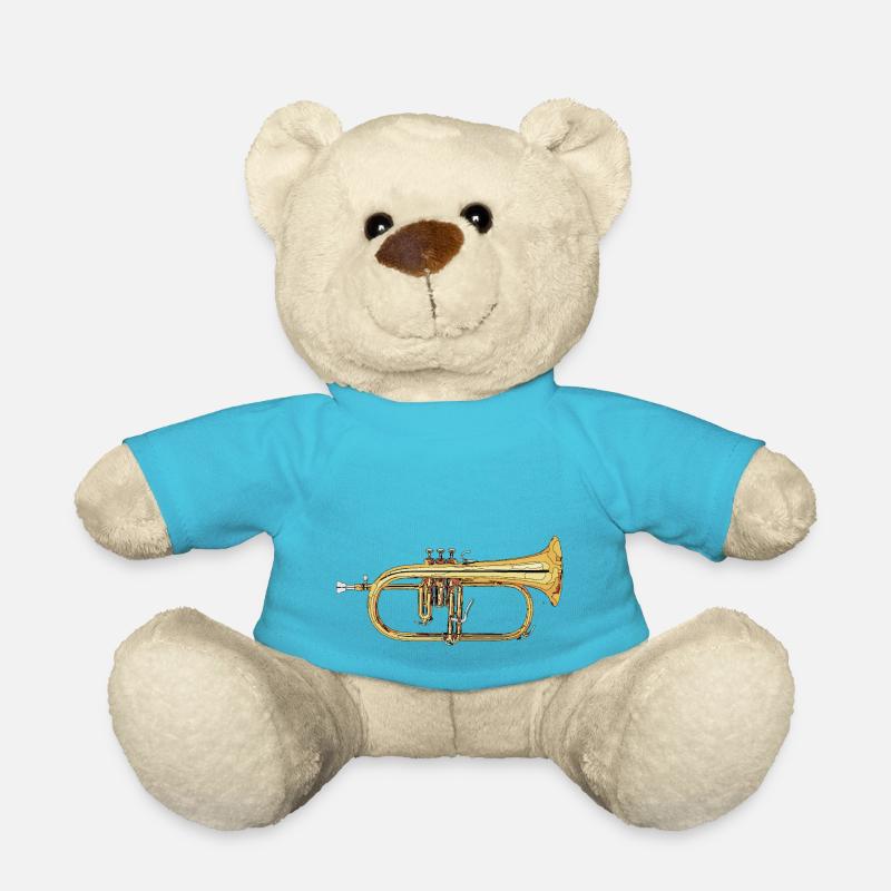 fluegelhorn - Teddy - Atollblau