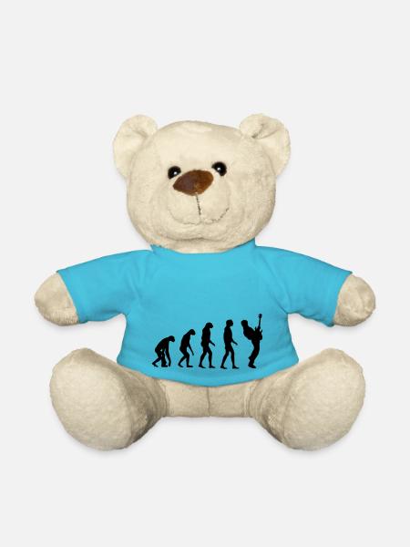 bass player evolution - Nounours - bleu outremer