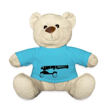 cannon - Teddy Bear - atoll blue - Front
