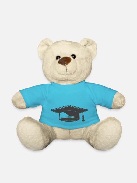 High School Abschluss - Teddy - Atollblau