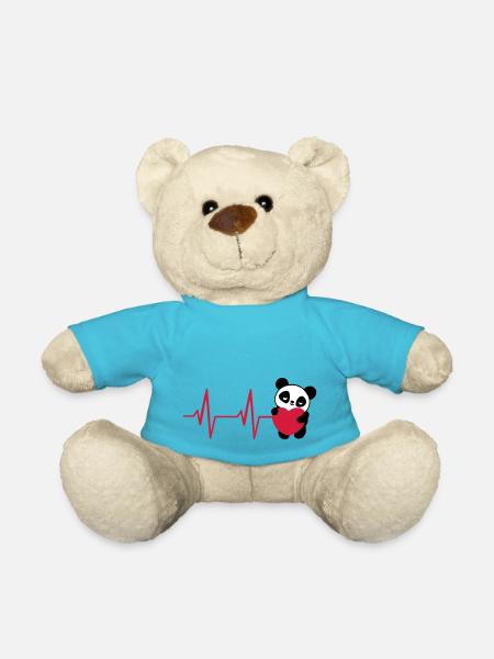ECG Panda - Nounours - bleu outremer