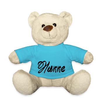 Hanne - Teddy Bear - atoll blue - Front