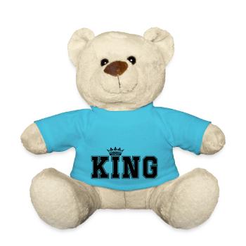 king - Teddy - Atollblau - Vorne
