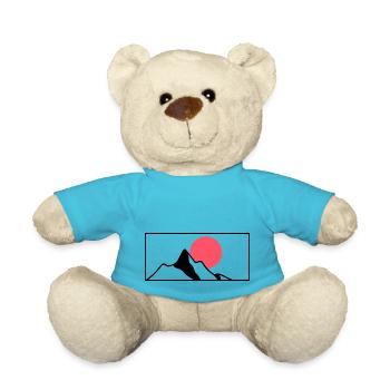 Berg Sonne - Teddy - Atollblau - Vorne