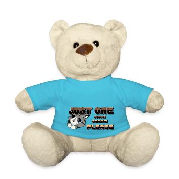 Juste un cookie de plus, s’il vous plaît - Nounours - bleu outremer - Devant