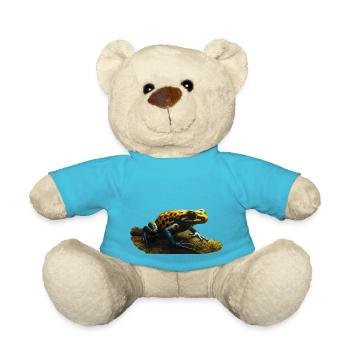 Pfeilgiftfrösche sind farbenfrohe Tiere - Teddy - Atollblau - Vorne