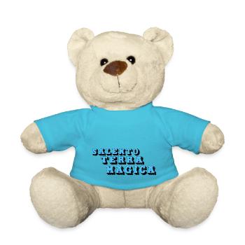"Salento Magic Land" - Teddy Bear - atoll blue - Front