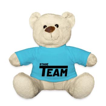 stage team theater band Rampenlicht - Teddy - Atollblau - Vorne