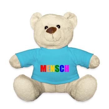 Mensch - Teddy - Atollblau - Vorne