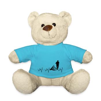 Trail Run Ultra Trail Running Mountain Trekking Running - Teddy Bear - atoll blue - Front