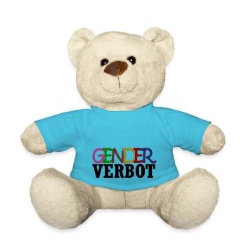Genderverbot - Teddy - Atollblau - Vorne