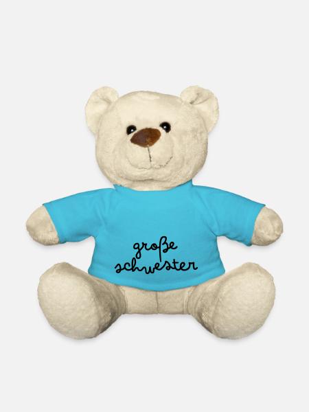 Große Schwester - Teddy - Atollblau