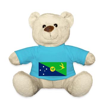 Christmas Islands - Teddy Bear - atoll blue - Front